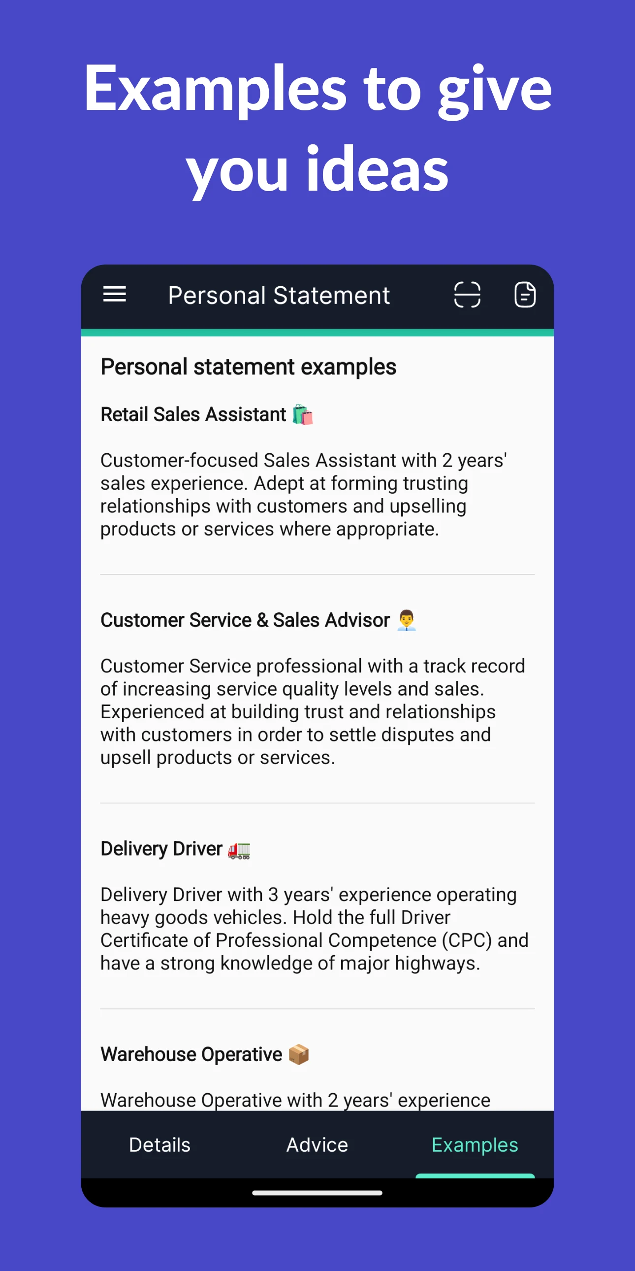 Resume Builder - CV Engineer screenshot